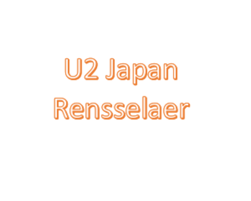 U2 JAPAN RENSSELAER logo